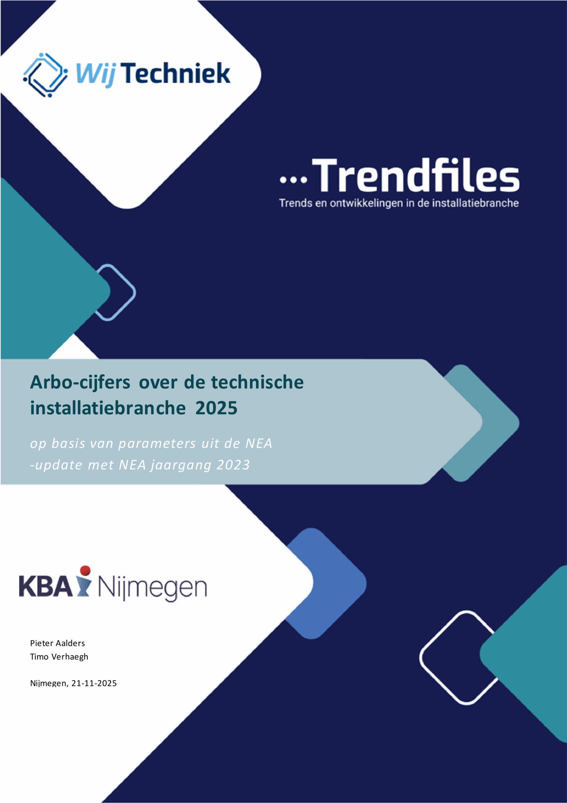 Arbo-cijfers over de technische installatiebranche 2025