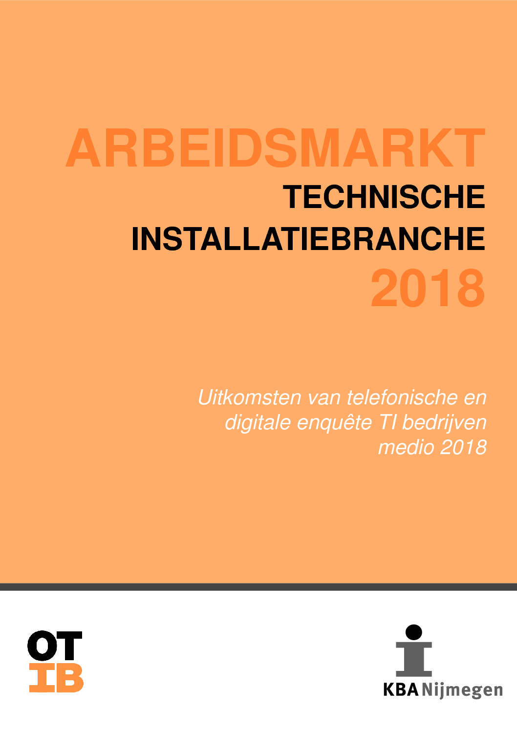 Arbeidsmarkt technische installatiebranche 2018
